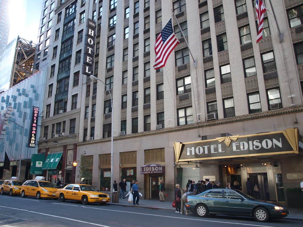 Edison Hotel in New York